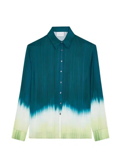 SIGNIFICANT OTHER VILTE GRADIENT BUTTON SHIRT