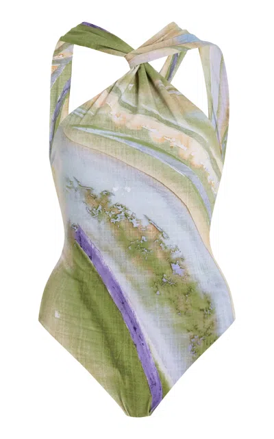 Significant Other Violetta One-piece Swimsuit In Multi