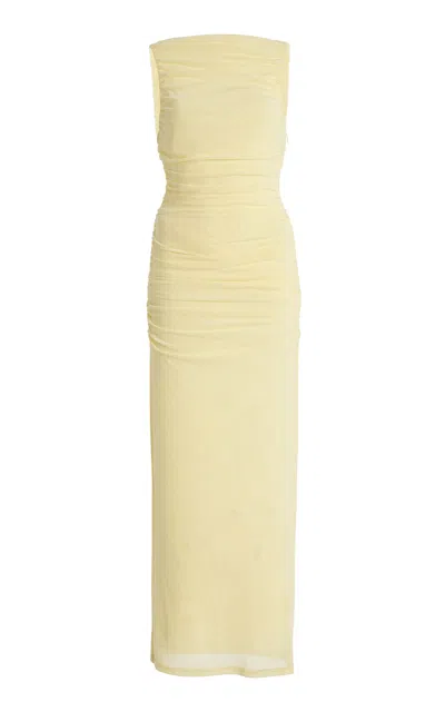 Significant Other Whitney Midi Dress In Yellow