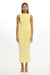 Significant Other Whitney Midi Dress In Yellow