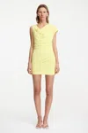 Significant Other Whitney Mini Dress In Yellow