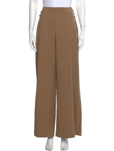 Pre-owned Significant Other Wide Leg Pants In Brown