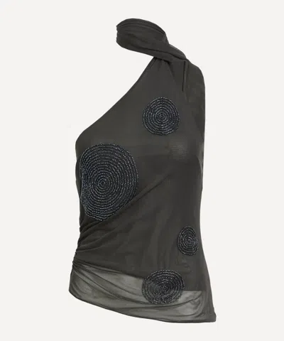 Significant Other Women's Chelsea Beaded Asymmetric Top