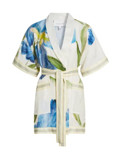 Significant Other Women's Greer Floral Wrap Tie-waist Minidress