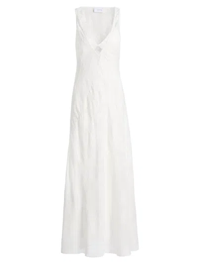 SIGNIFICANT OTHER WOMEN'S POLA EMBROIDERED SLEEVELESS MAXI DRESS