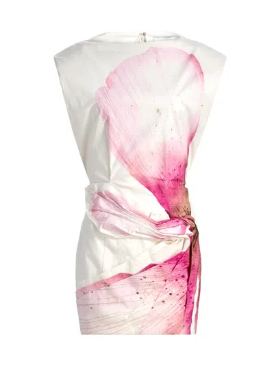 Significant Other Quentin Textured Mini Dress In Pink