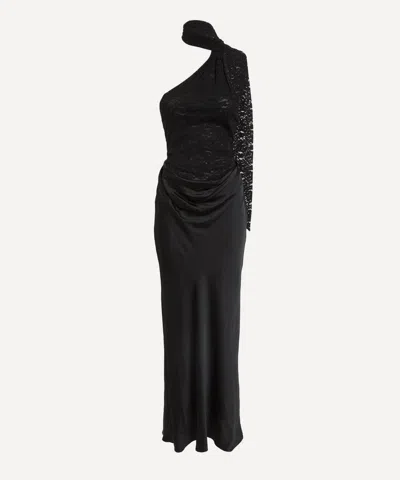 Significant Other Women's Sofiya Lace-satin Maxi Dress