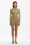 Significant Other Xayah Long Sleeve Dress In Green