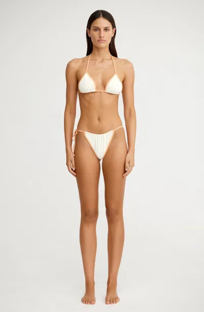 Significant Other Xena Triangle Top In White