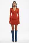 Significant Other Yasmine Mini Dress In Orange