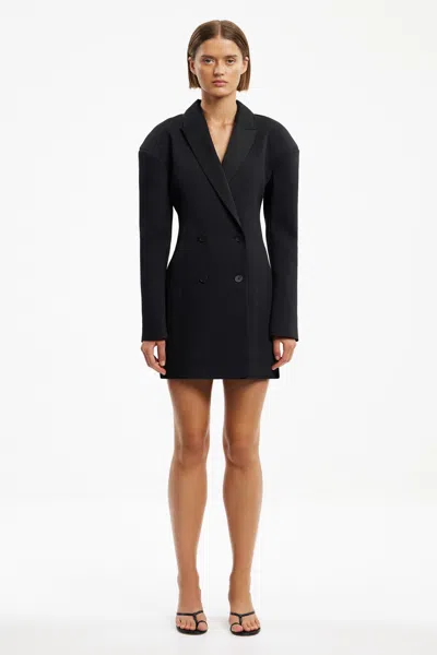 Significant Other Zaina Blazer Dress In Black