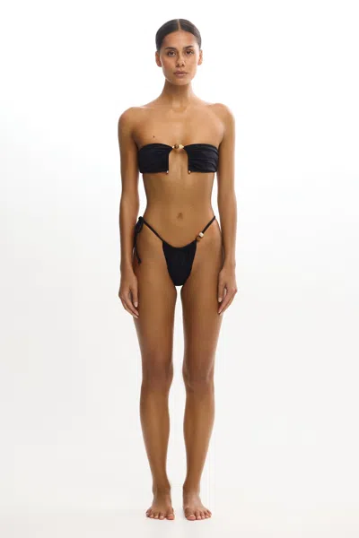 Significant Other Zhara Strapless Top In Black