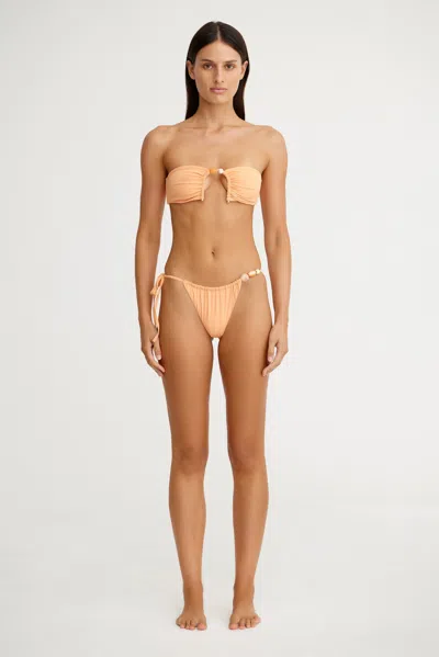 Significant Other Zhara Strapless Top In Orange