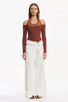 Significant Other Zuri Pant In White