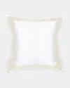 Signoria Firenze Aida European Sham In White/ivory