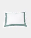 Signoria Firenze Aida Standard Sham In White/wilton Blue