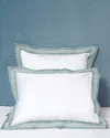 Signoria Firenze Cascina European Sham In White/wilton Blue
