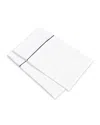 Signoria Firenze Luce Pillowcases, Set Of 2 In White/midnight