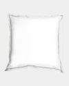 Signoria Firenze Luna European Sham In White/pearl