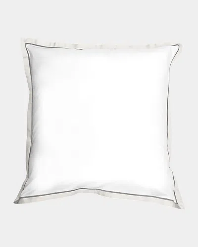 Signoria Firenze Luna European Sham In White/pearl