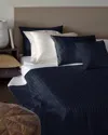 Signoria Firenze Masaccio Quilted Coverlet In Blue