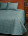 Signoria Firenze Masaccio King Quilted Coverlet In Wilton Blue