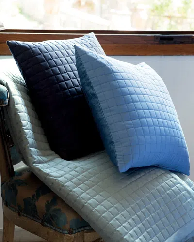 Signoria Firenze Masaccio Quilted Sham In Blue
