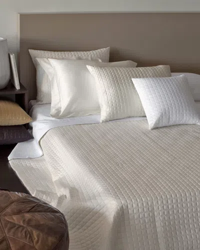 Signoria Firenze Masaccio Quilted Sham In White