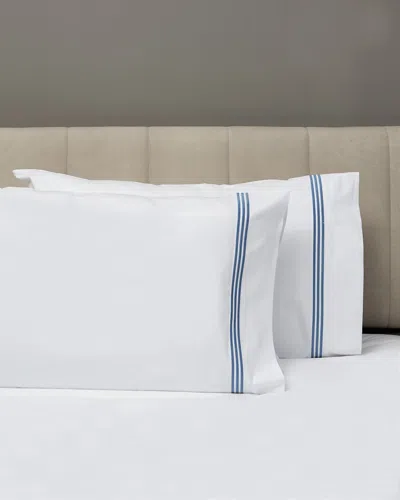 Signoria Firenze Platinum Pillowcases In Airforce Blue