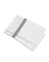 Signoria Firenze Platinum Pillowcases In Lead Grey
