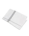 Signoria Firenze Platinum Pillowcases In Silver Moon