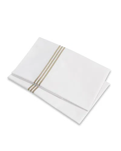 Signoria Firenze Platinum Pillowcases In Taupe