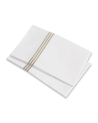 Signoria Firenze Platinum Pillowcases In Taupe