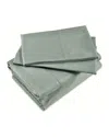 Signoria Firenze Raffaello King Fitted Sheet In Silver Sage