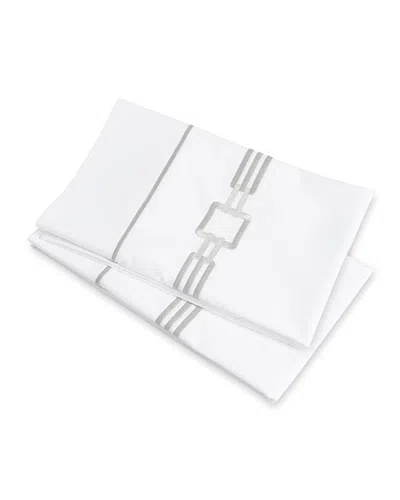 Signoria Firenze Retro Pillowcases, Set Of 2 In Dark Pearl