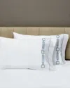 Signoria Firenze Retro Pillowcases, Set Of 2 In Wilton Blue