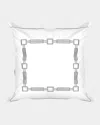 Signoria Firenze Retro European Sham In Lead Grey