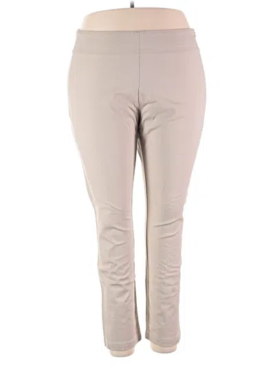 Pre-owned Sigrid Olsen Active Pants In Tan