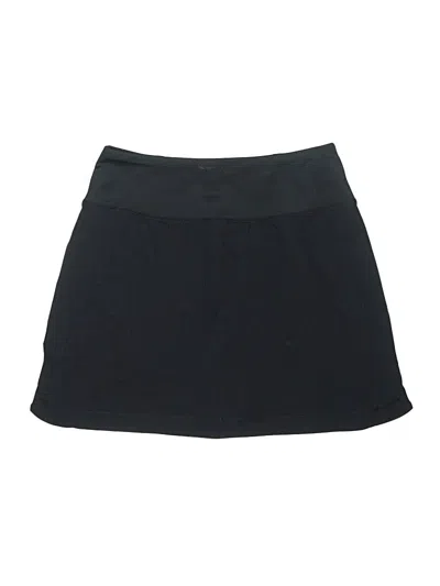 Pre-owned Sigrid Olsen Active Skort In Black