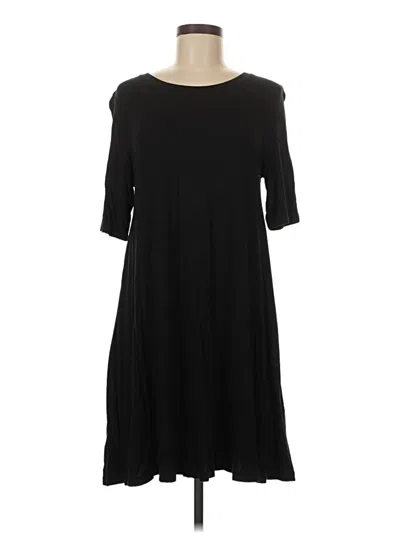 Pre-owned Sigrid Olsen Casual Dress In Black