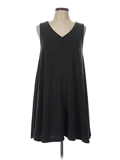 Pre-owned Sigrid Olsen Casual Dress In Black