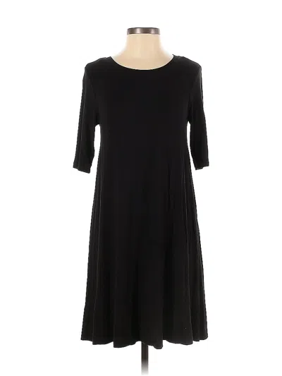 Pre-owned Sigrid Olsen Casual Dress In Black