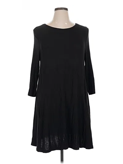 Pre-owned Sigrid Olsen Casual Dress In Black