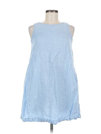 Pre-owned Sigrid Olsen Casual Dress In Blue