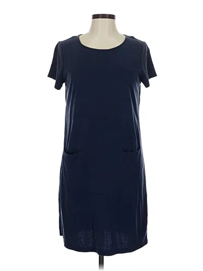 Pre-owned Sigrid Olsen Casual Dress In Blue