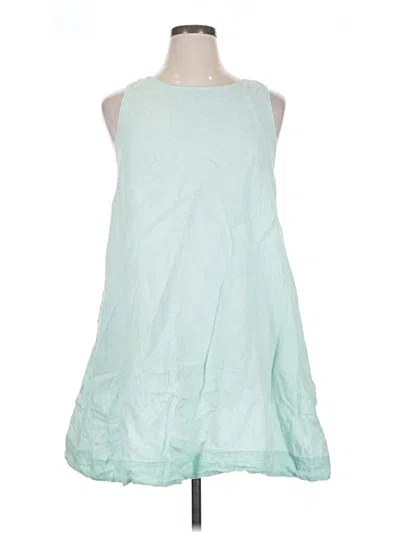 Pre-owned Sigrid Olsen Casual Dress In Blue