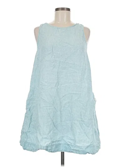 Pre-owned Sigrid Olsen Casual Dress In Blue