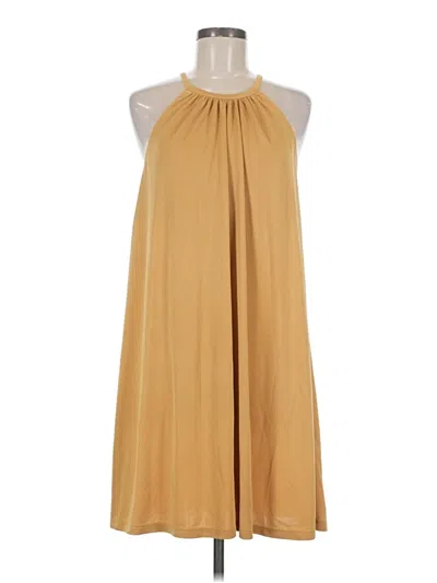 Pre-owned Sigrid Olsen Casual Dress In Brown