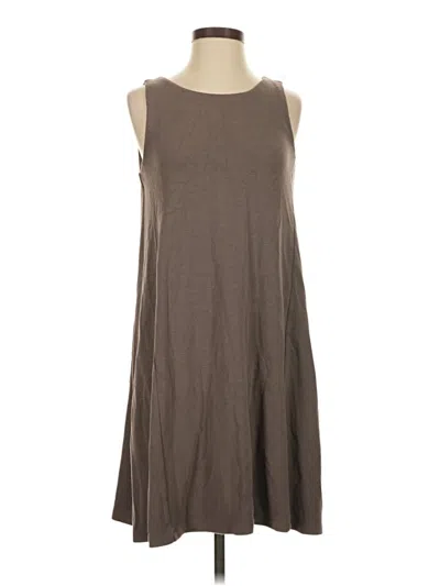 Pre-owned Sigrid Olsen Casual Dress In Brown
