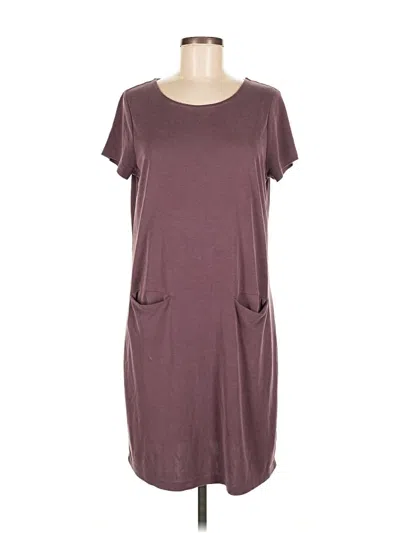 Pre-owned Sigrid Olsen Casual Dress In Burgundy